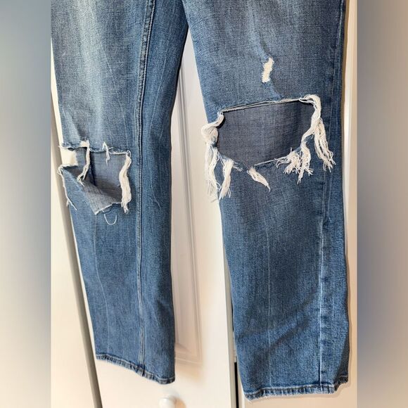 Abercrombie & Fitch The Ankle Straight Ultra High Rise Size 2 Women’s - Picture 7 of 9